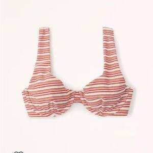 Abercrombie & Fitch Wide Strap Underwire Bikini Top NWT